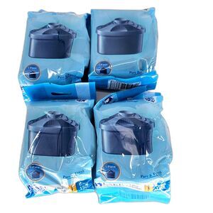 Lake Industries Lot of 4 Alkaline Water Pitcher Filter Cartridges